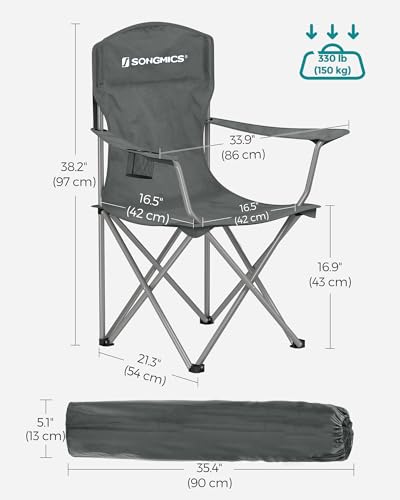 Set of 2 Folding Camping Chairs (2 Count)