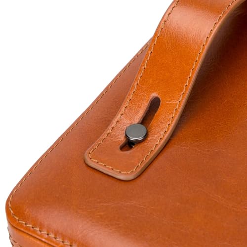 Medicine Handmade Leather Cable Organizer Bag