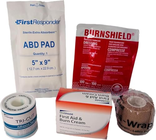 4 Shelf Restaurant Metal 1st Aid Cabinet Class B