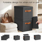 Storage Bins with Lids (6 Count)