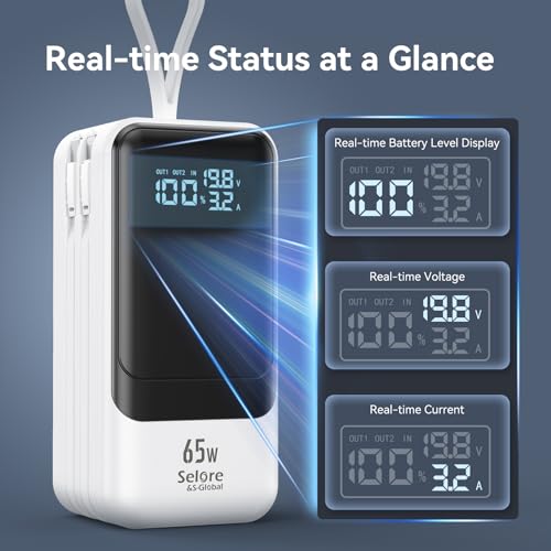 65W Power Bank for Laptop