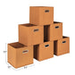 Fabric Storage Bins 6 Piece Set