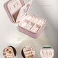 Travel Jewelry Organizer Boxes for Women Small Portable Necklace Earrings Bracelet Rings Travel Case Best Friend Birthday Gifts for Women Trendy