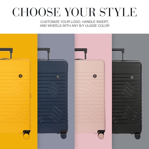 B Y Ulisse Checked Luggage with Spinner Wheels