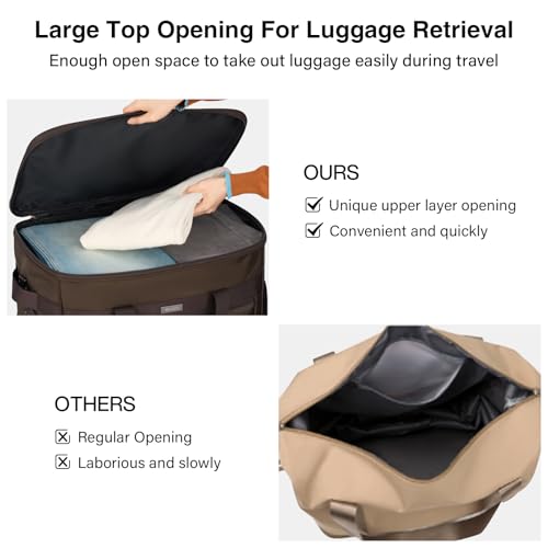 Expandable Luggage Bags for Travel Collapsible Suitcase with Wheels