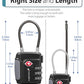 TSA Approved Cable Luggage Locks