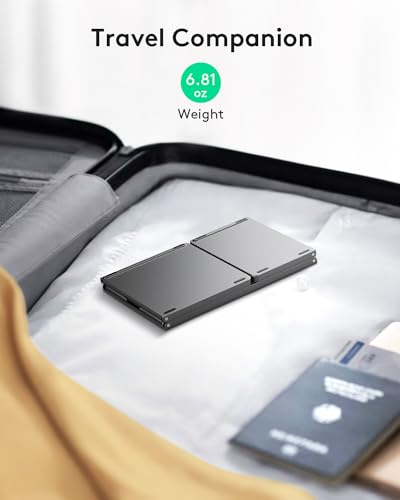 Foldable Bluetooth Keyboard with Touchpad