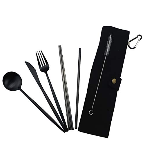 Luxury Black Matte Portable 18
