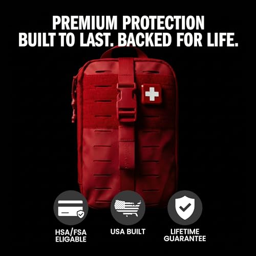 MyFAK PRO IFAK Trauma Kit & First Aid Kit with Tourniquet