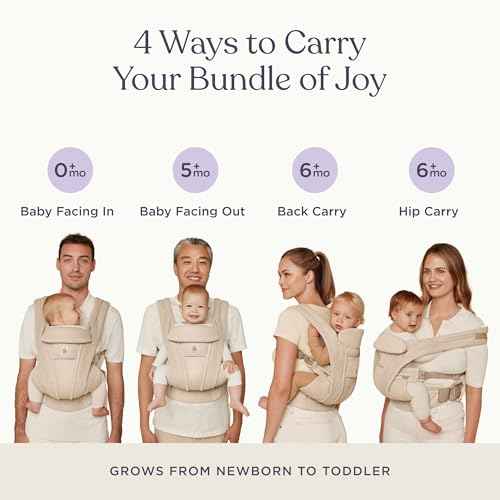Omni Deluxe Baby Carrier for Newborn to Toddlers 0