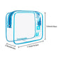 Clear Toiletry Bag TSA Approved Quart Size Travel Carry On (2 count)
