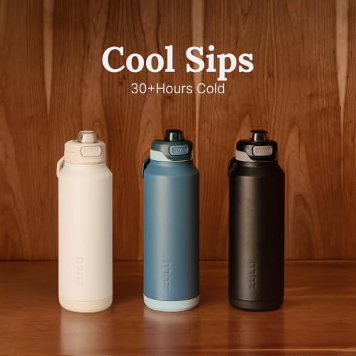 Powerfill Pro 24oz Stainless Steel Sip or Chug Water Bottle