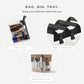 Parcel Clear Travel Kit with Zipperless Magnetic Closure