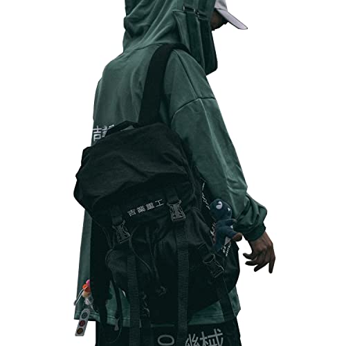 Men's Techwear Backpack Japanese Bag