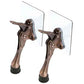 HASHI 4 Inch Kickdown Door Stopper No Drilling