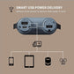 ELECOM NESTOUT Rugged Power Bank, 15000mAh Outdoor Charger, 32W USB-C Fast Charging PD, Waterproof IP67, Durable Shockproof, Battery Pack for iPhone Tablet Hiking Travel Camping (Black, 15000mAh)