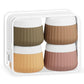 Travel Containers for Toiletries 4 Pack (4 Count)
