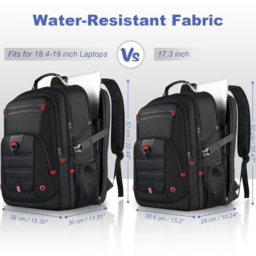 52L Extra Large Travel Backpack for Men&Women