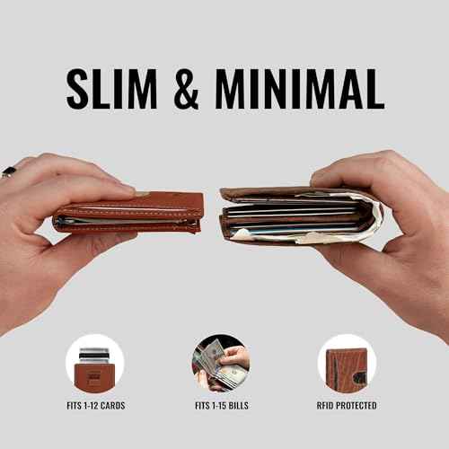 Money Clip Slim Minimalist Wallet for Men