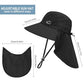 Sun Hat for Men Women with Neck Flap
