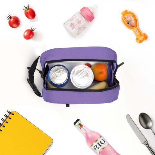 Small Cooler Bag Freezable Lunch Bag for Work School Travel