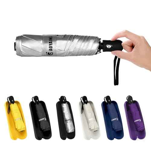 Compact Auto Travel Umbrella