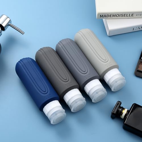 Travel Bottles for Toiletries (4 Count)