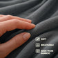 16-in-1 Compact Travel Blanket with Bag – Reversible, Ultra Soft Bamboo Airplane Blanket with Hidden Pocket – Packable for Flights & Travel Essentials (Semi-Weighted, Double Layer)