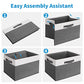 6 Pack Fabric Storage Bins (6 Count)