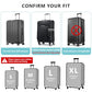 Travelkin Luggage Covers For Suitcase Tsa Approved Suitcase Cover Protector