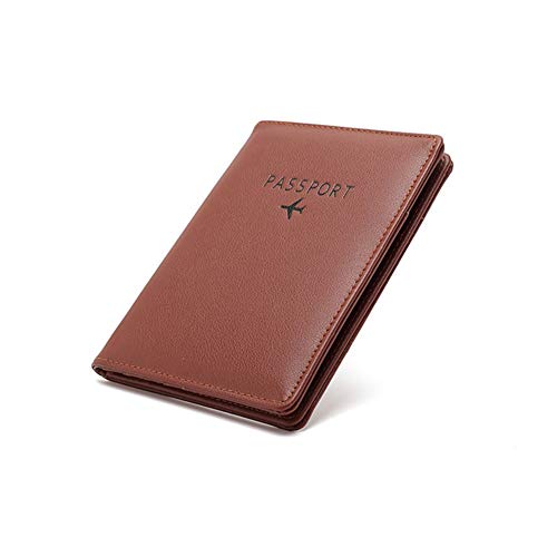 Travel Wallet & Family Leather Passport Holder Cover RFID Blocking Travel Wallet
