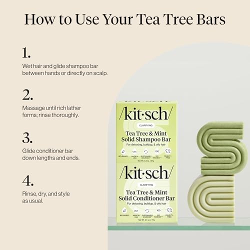 Tea Tree Shampoo and Conditioner Set (5.9 Ounce)