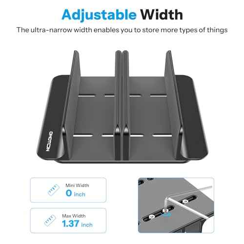 3 Slot Multiple Vertical Laptop Stand