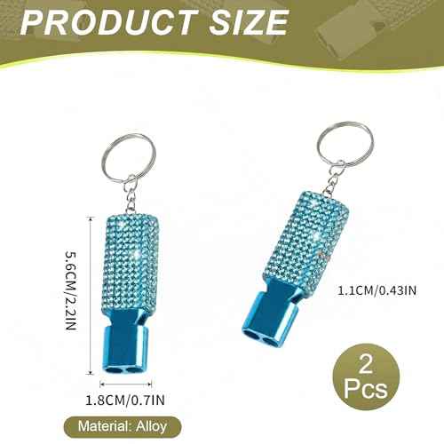 Three Tube Whistle Aluminum Alloy Survival Whistle for Outdoor Needs Sports Referee Emergency