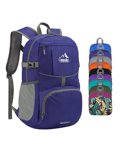 Small Lightweight Packable Hiking Backpack Foldable Travel Daypack