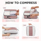 10 Set Compression Packing Cubes for Travel Essentials (10 Count)