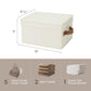 Fabric Storage Bins with Lids (3 Count)