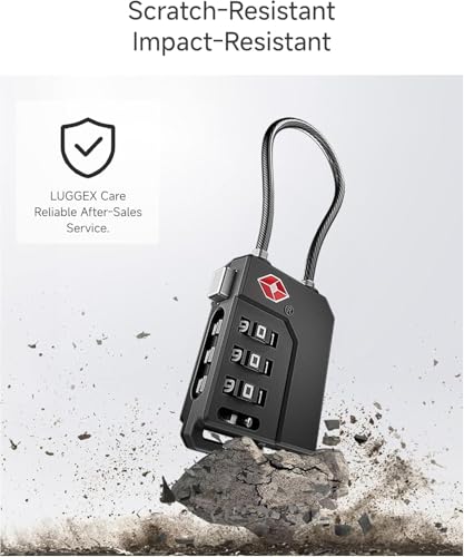 2 Pack TSA Locks for Luggage (2 Count)