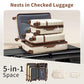 Luggage Sets with TSA Lock Hardside PC+ABS Carry On expandable Suitcase with Spinner Wheels Lightweight Rolling Travel Luggage Sets with YKK