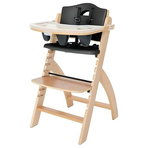 Beyond Junior Convertible Wooden High Chair with Removable Tray
