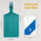 2 Pack Luggage Tags for Suitcases Airplane Travel Essentials (2 Count)