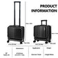 16" Carry on Luggage with 2 Laptop Compartments Airline Approved