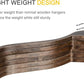 Slim Wooden Hangers with Extra Soft Non (30 Count)