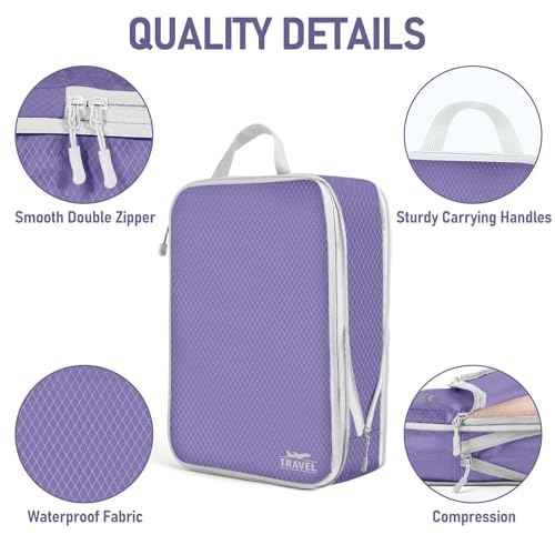 6 Set Compression Packing Cubes