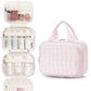 Hanging Toiletry Bag for Women Travel Makeup Bag Organizer Toiletries Bag for Travel Size Essentials Accessories Cosmetics