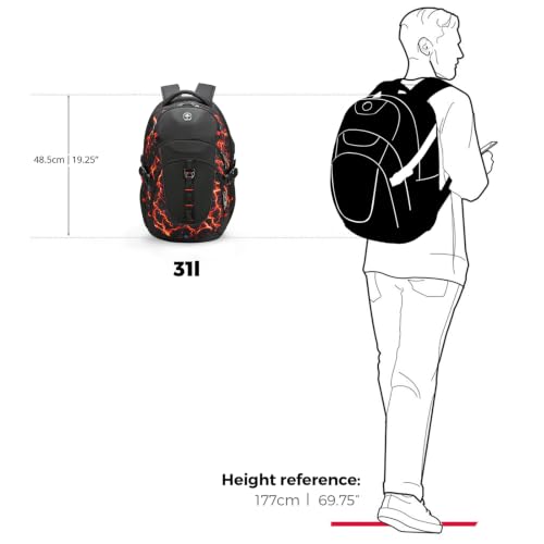 Laptop Backpack with USB Charging Port