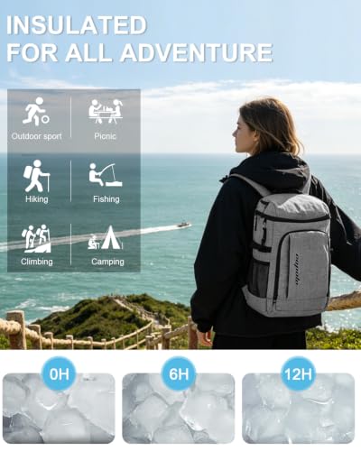 Cooler Backpack Insulated Leak Proof for Women Men Soft Cooler Bag