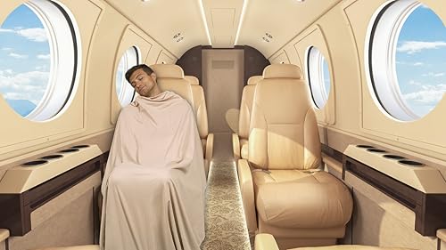 Premium Soft Lightweight Travel Blanket Pillow Pocket Size Beige