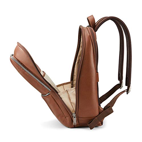 Classic Leather Slim Backpack