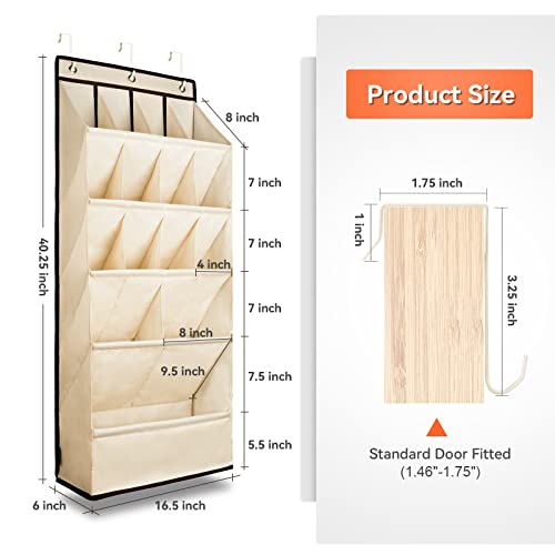 1 Pack Over the Door Shoe Organizers